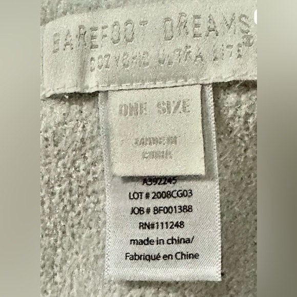 Barefoot Dream Women's Striped Poncho Sweater - Picture 5 of 5